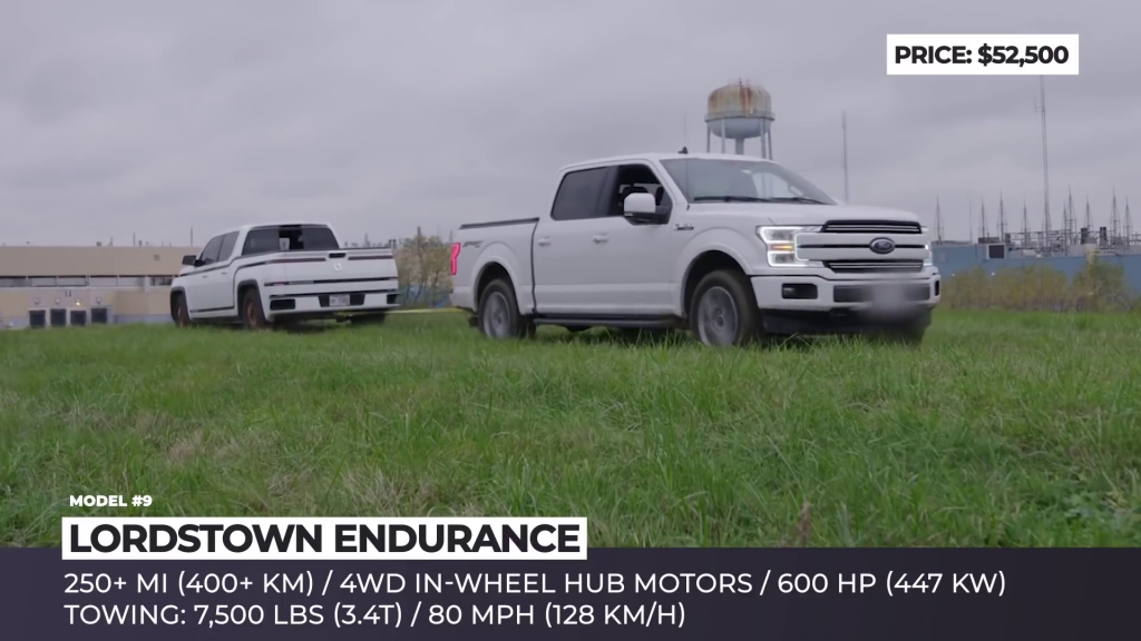 LORDSTOWN ENDURANCE PICKUP TRUCK