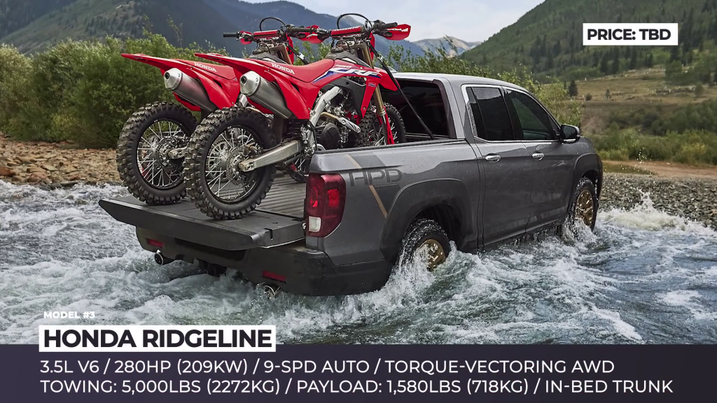 HONDA RIDGELINE PICKUP TRUCK