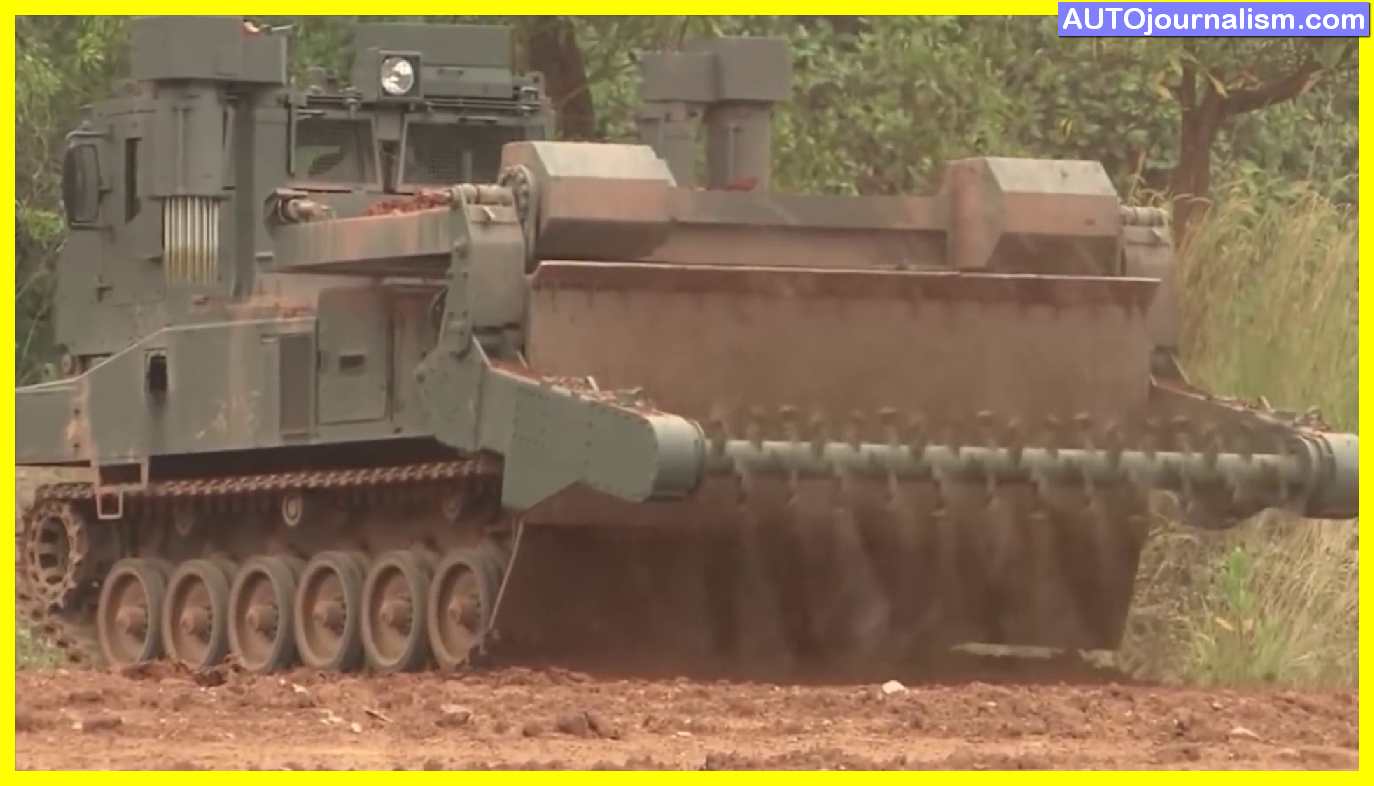 Top 10 Best Mine Clearing Vehicles In The World - MCV » Auto Journalism