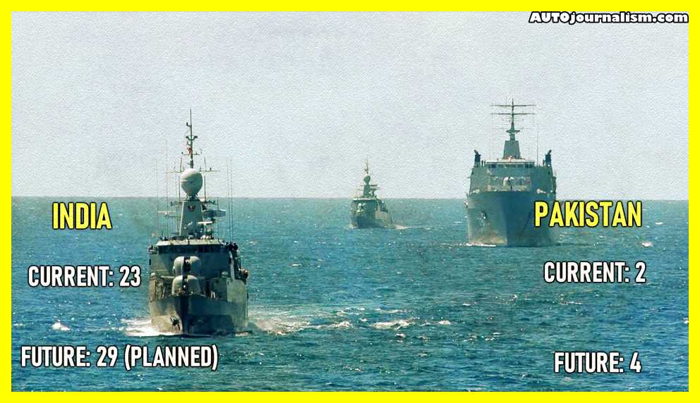 Indian Navy VS Pakistan Navy Comparison