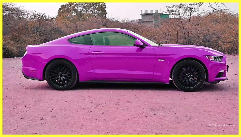 PINK COLOR MUSTANG
