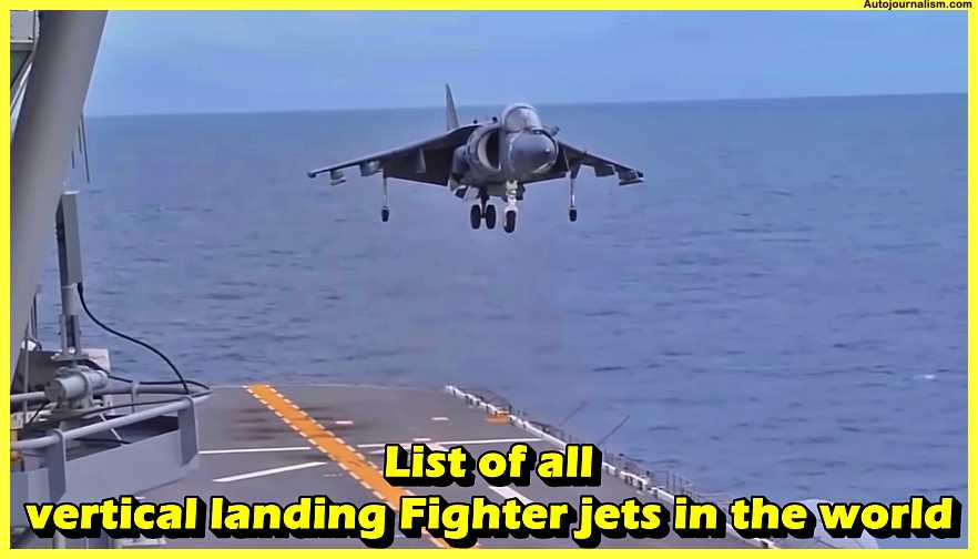 List-of-all-vertical-landing-Fighter-jets-in-the-world