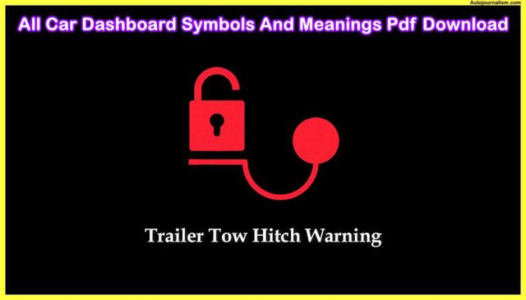 All Car Dashboard Symbols And Meanings Pdf Download