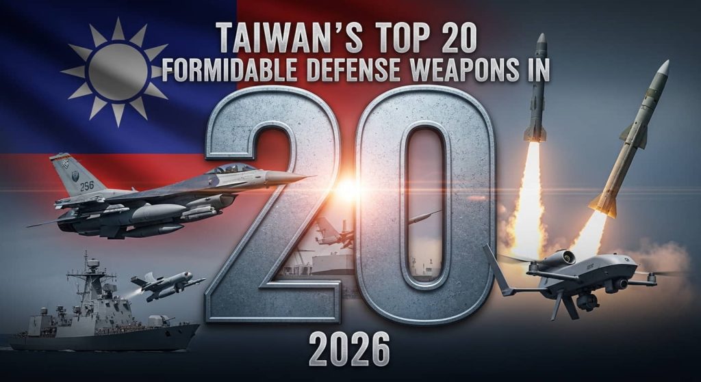 Taiwan's Top 20 Formidable Defense Weapons in 2026
