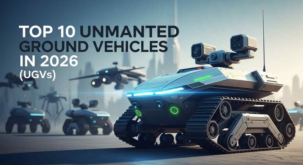 Top 10 Unmanned Ground Vehicles In 2026 (UGVs) Auto Defence