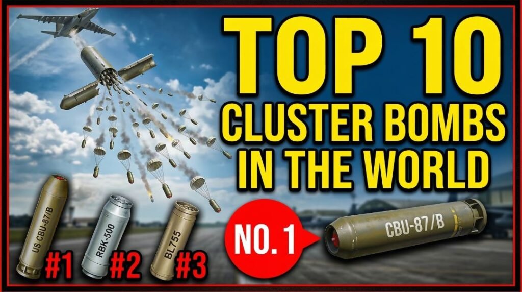 Top 10 Cluster Bombs in the World