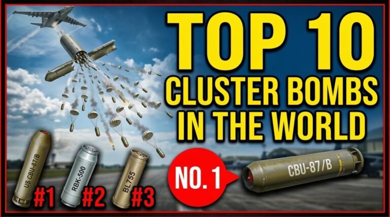 Top 10 Cluster Bombs in the World (.PPTX) 2 Top 10 Cluster Bombs in the World