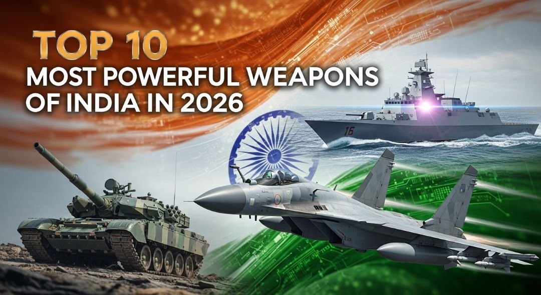 Top 10 Most Powerful Weapons of India in 2026 (.PPTX)