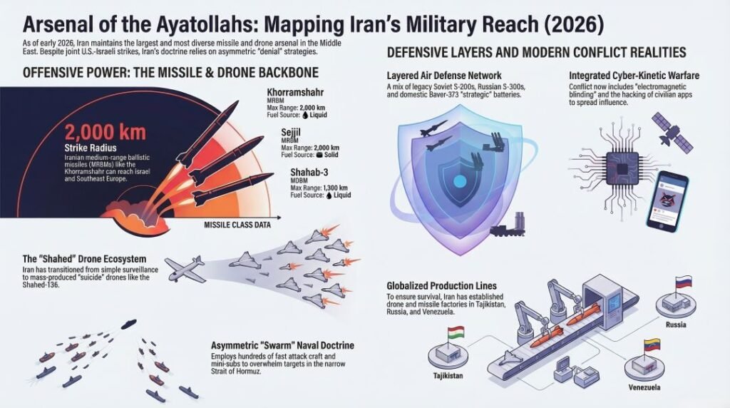 Top 10 Weapons of Iran 2026 (.PPTX)