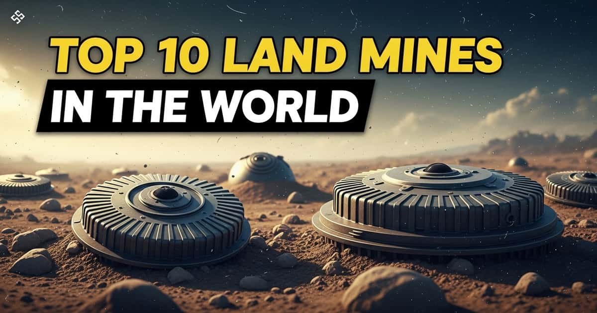 Top 10 Land Mines in the World (PPT & PDF)